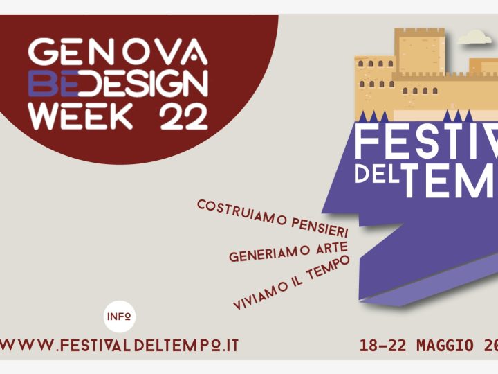 La terza edizione del Festival del Tempo approda alla Genova BeDesign Week 2022