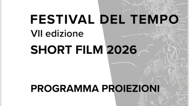 Programma Festival del Tempo 2026